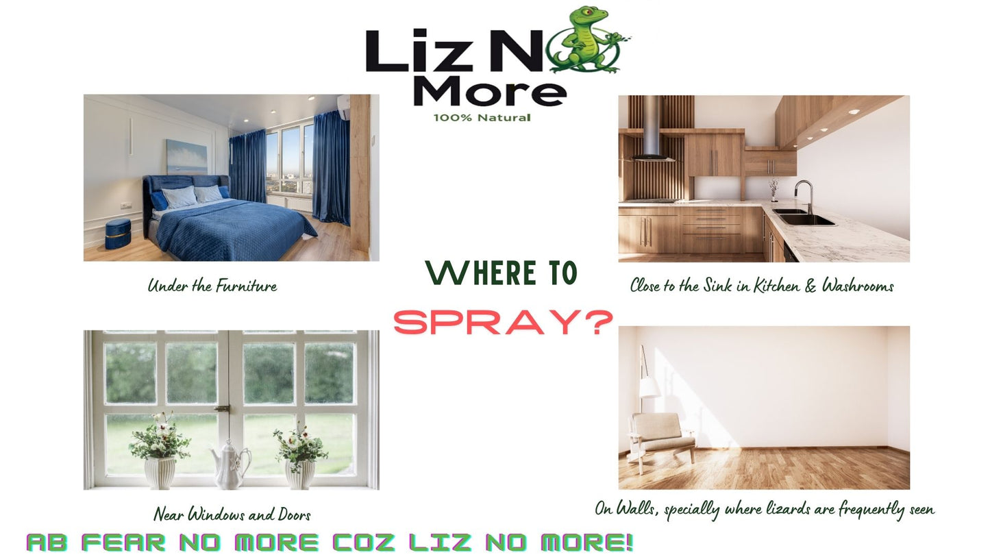 Liz No More Lizard Repellent (250 ml)